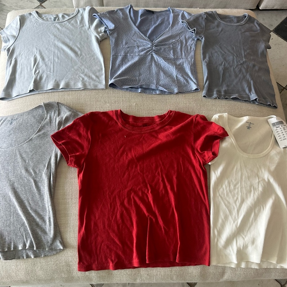 Lot of Brandy Melville / John Galt tops